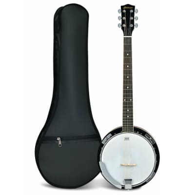 Sonart Full-Size 6-string 24 Bracket Professional Banjo Instrument 2023 image 1