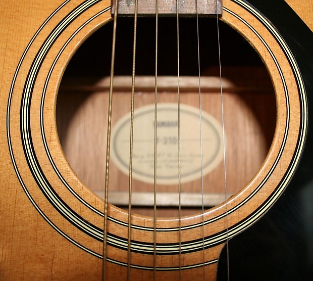 Yamaha Yamaha F310 6 Strings Acoustic Guitar Natural 2017 Tobacco Brown Sunburst Reverb