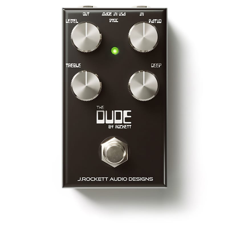 J. Rockett Audio Designs The Dude V2 Overdrive Guitar Effects Pedal image 1