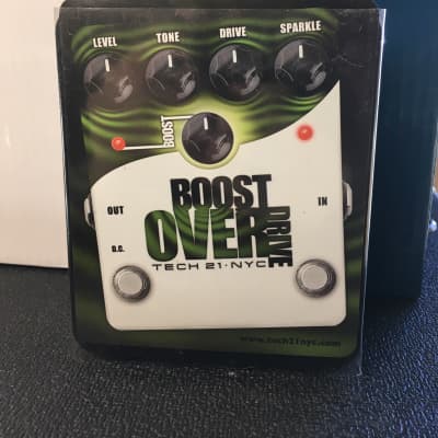 Tech 21 BOOST OVERDRIVE GUITAR PEDAL (Inventory Closeout) image 1