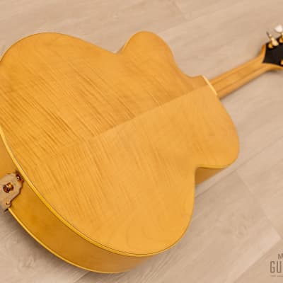 1976 Greco L-100 Vintage Archtop Guitar Blonde L-5 CES w