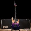 ESP E-II M-II 7 NT Bare Knuckle 7-String Guitar w/ Case – Purple Natural Fade
