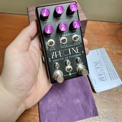 Chase Bliss Audio Spectre Analog TZ Flanger V1 Purple Knob for sale