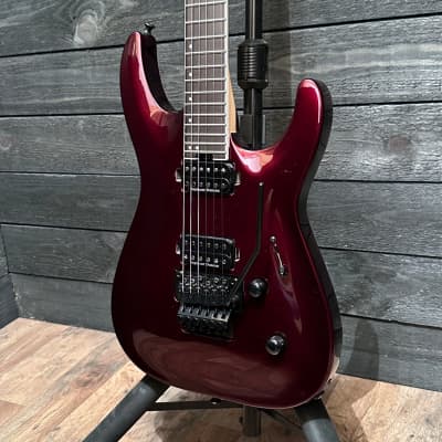 Jackson Pro Plus Dinky SRS Electric Guitar Electric Guitar w/ Gig bag - Oxblood image 3