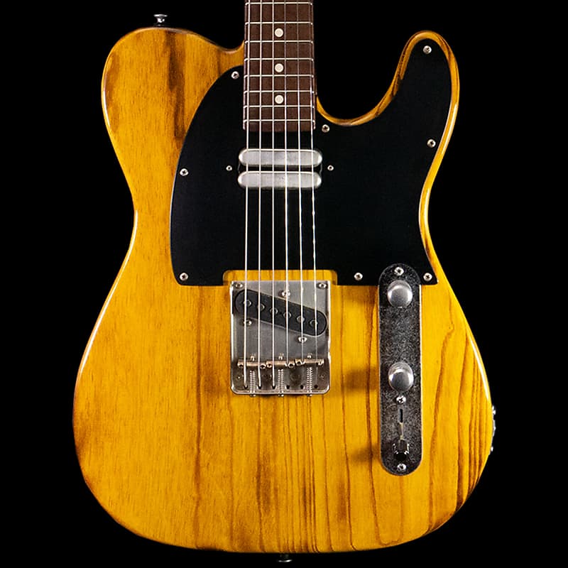 Patrick James Eggle Oz-T Torched Aged Guitar in Butterscotch