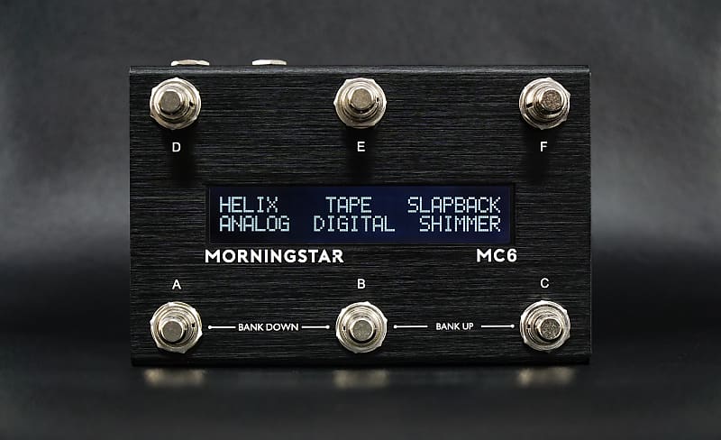 Morningstar ML5　MC6 Set Using mc6 and ML5 to control midi and non midi - ML5