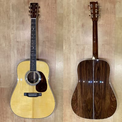 Martin Custom Shop D-style 14 Fret Acoustic Guitar with Wild Grain East Indian Rosewood set #72 for sale