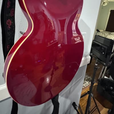 Epiphone ES-335 Semi-Hollow Electric Guitar Cherry - Includes Epiphone Hardshell Case image 6