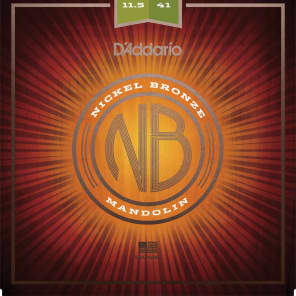 D'Addario NBM11541 Nickel Bronze Mandolin Strings - Medium Heavy (11.5-41)