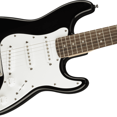 Squier Mini Stratocaster with Laurel Fretboard 2020s Black image 1