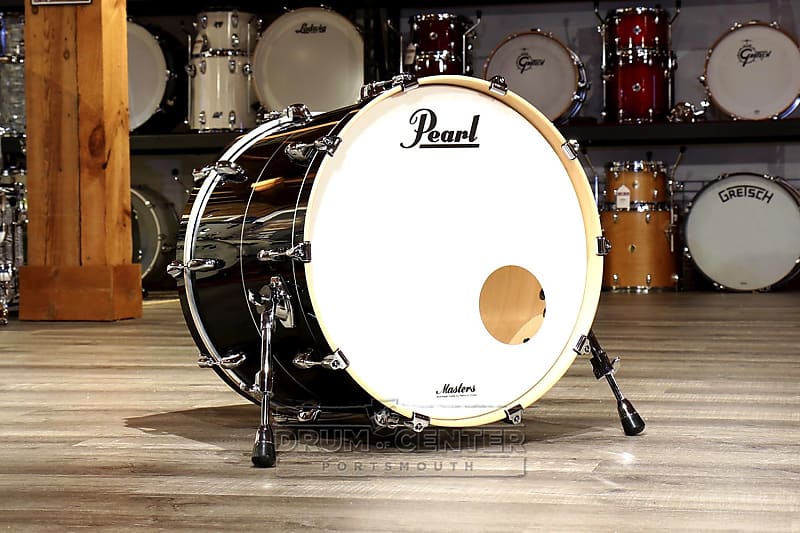 Pearl Masters Maple Complete 22x16 Bass Drum Quicksilver Reverb