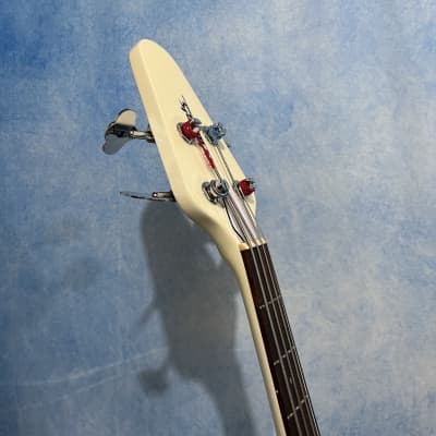 Edwards by ESP E-FV-103B Flying V Bass 2010 White Made in