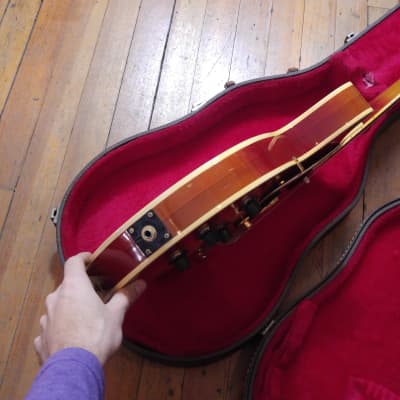 Gibson Les Paul Custom Left-Handed Cherry Sunburst #182322 Norlin-Era w/Gibson Case image 9