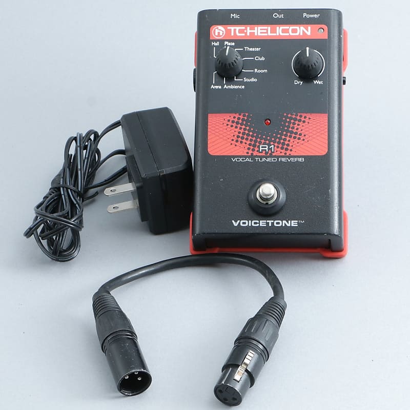 TC-HELICON Voicetone Correct エフェクター ボーカル TC Helicon Voicetone Correct Vocal Effects Processor Pedal