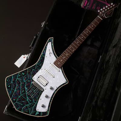 Cream Guitars Revolver Prisma - Chameleon Green/Lime/Forest for sale