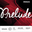 D'Addario Prelude Violin String Set, Medium Tension - 3/4