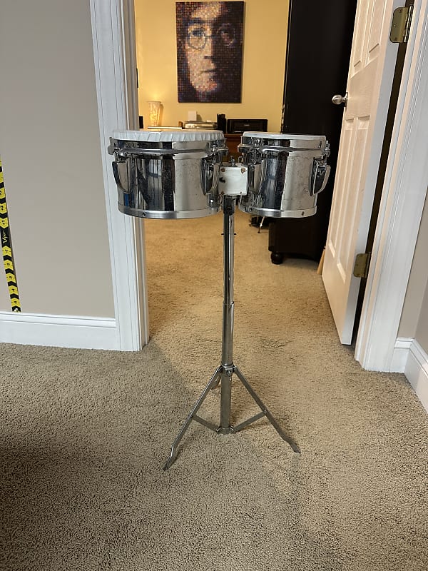 Gon Bops Mariano Bongo 7 & 8.5'' Set With Chrome Hardware Long & McQuade