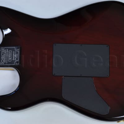 Schecter CET Koa Top USA Custom Shop Electric Guitar Tobacco Burst image 11
