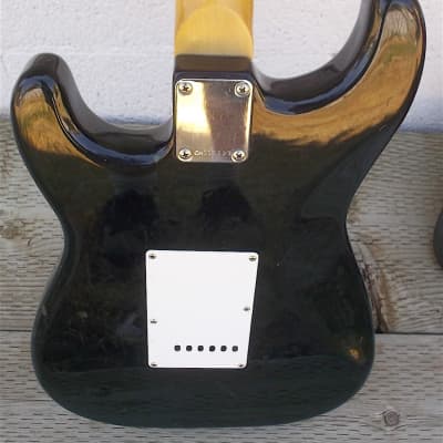 Electra Stratocaster (MIJ) 1980s Black image 5
