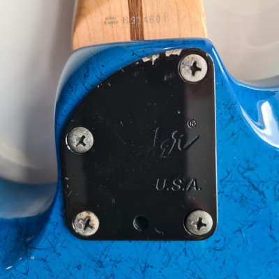 Fender HM Strat Bluestone 1991 Blue image 8