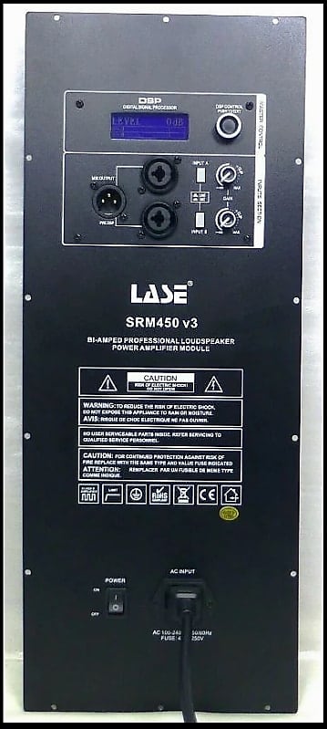 LASE Replacement Amplifier Module for Mackie SRM 450 V3 Powered Speaker w DSP image 1