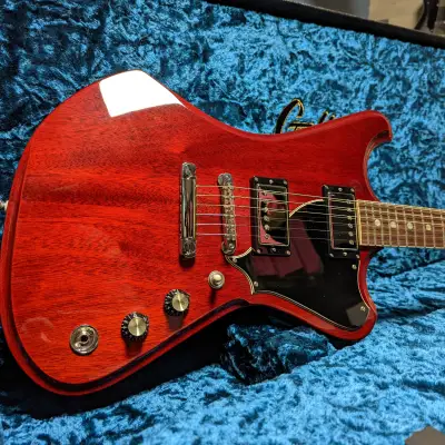 Gullett Guitar Co. Challenger  Cherry red image 3