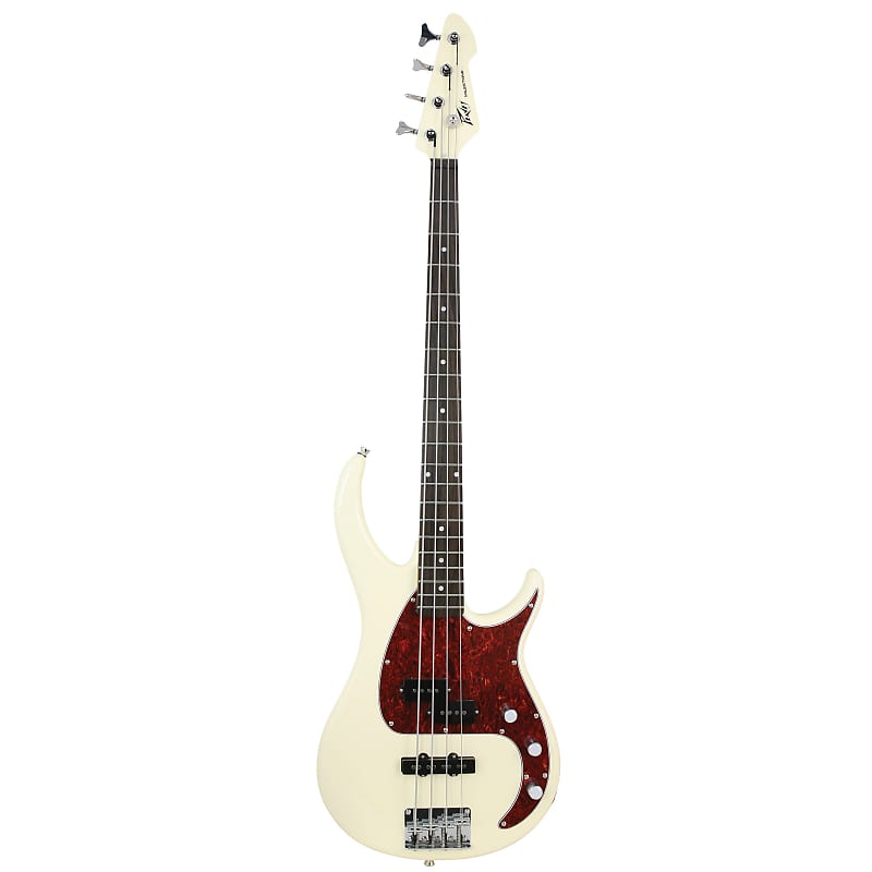 Peavey Milestone 4 String Electric Bass Ivory Reverb Uk