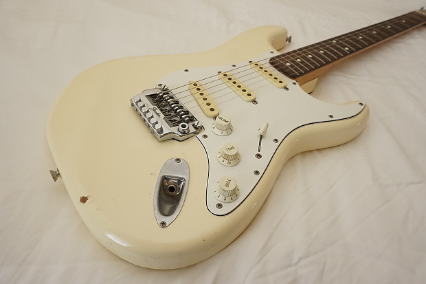 Squier Stratocaster (Mid-80's E-series serial # MIJ Made in
