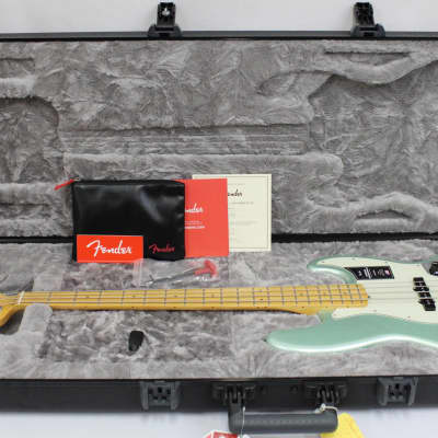 Fender American Professional II Jazz Bass, Mystic Surf Green image 12