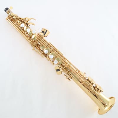 Yamaha Model YSS-875EXHG Custom Soprano Saxophone SN 005405 SUPERB image 4