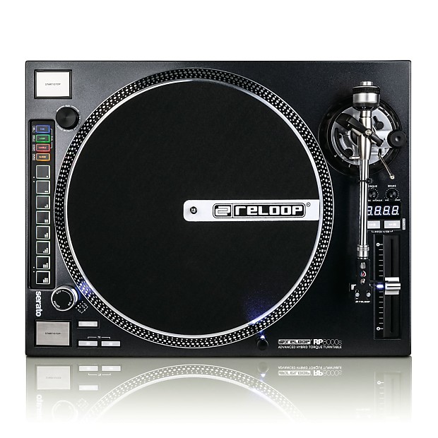 Reloop RP-8000s Direct Drive Straight Arm Turntable with MIDI Pads image 1
