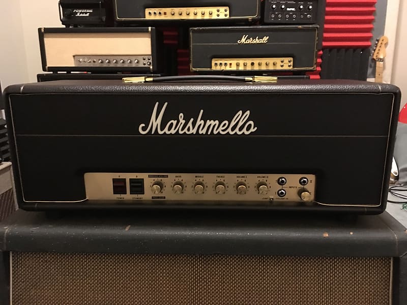 Marshmello/ Blockhead Jose 3Way Mod 50 WattHead 2023 Black Reverb