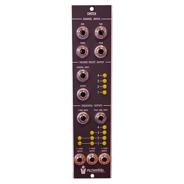 STG Soundlabs - Switch: Voltage Controllable Sequential Switch Moog Format 5U Bild 1
