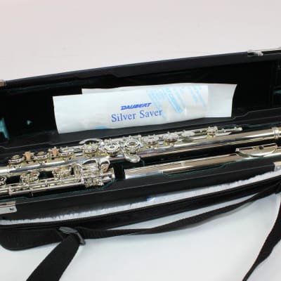 Azumi Model AZ3SRBEO Professional Solid Silver Flute SN YD00401 DISPLAY MODEL image 2
