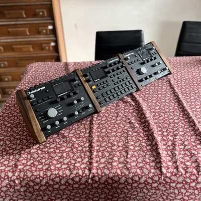 Elektron triple stand (walnut wood) Digitakt/Digitone/Syntakt/Heat image 7
