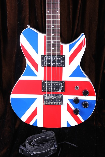 Lyon by washburn def shop leppard electric guitar