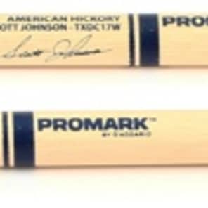 Promark Scott Johnson Signature Marching Drumsticks - Natural Hickory image 4