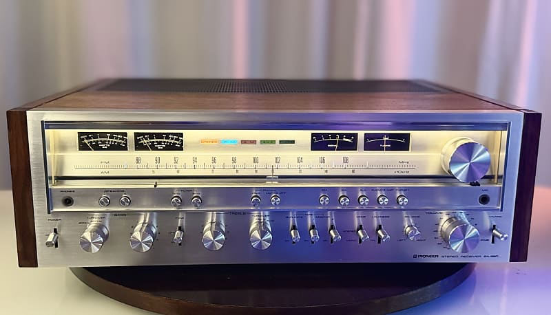 Vintage Pioneer SX-980 Stereo Receiver - Serviced + Cleaned + LED  			