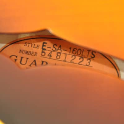 ESP EDWARDS SA160LTS TBS Tobacco Sunburst / Hollow Body ES335 Type / Made In Japan / E-SA160LTS-TBS (ED5481223) image 7