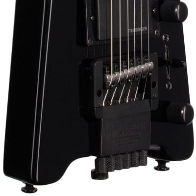 Steinberger Spirit GT Pro Deluxe Electric Guitar (with Bag), Black image 8