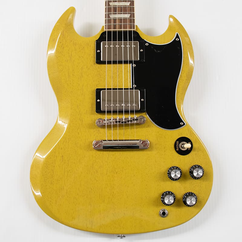 Gibson ギブソン SG Standard 61 TV Yellow Gibson SG Standard '61 Electric Guitar TV Yellow | Guitar Center