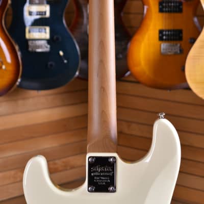 Schecter Traditional Route 66 Saint Louis SSS Aged White image 10