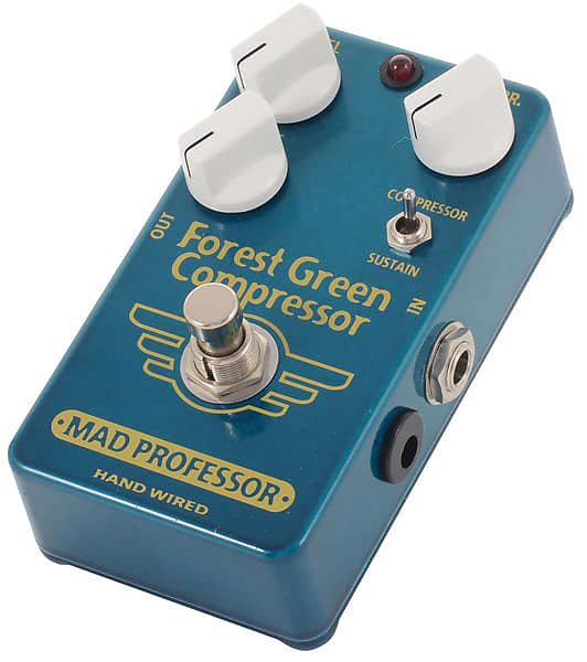 Mad Professor Forest Green Compressor Hand Wired