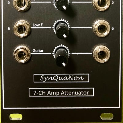 SynQuaNon Eurorack 7-Channel Amplifier-Attenuator with 20dB Gain image 1