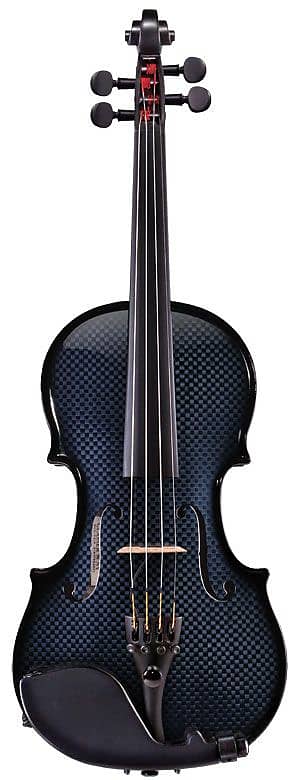 Glasser Carbon Composite Acoustic Electric 4-String 16" Viola 2020s Blue image 1