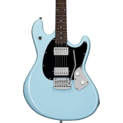 Sterling by Music Man SUB S.U.B. AX3 guitar Trans Blue Musicman AX3-TBL |  Reverb
