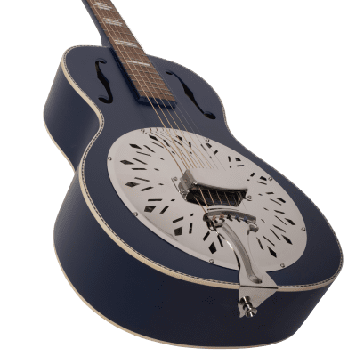 Immagine Recording King RPH-R2-MBL | Series 7 Single 0 Resonator, Matte Blue. New with Full Warranty! - 1