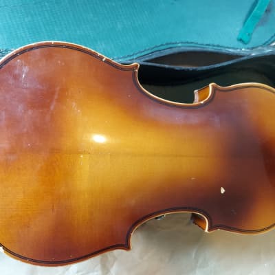 Suzuki Kiso #4 Stradivarius Copy (3/4 Size) Violin, Japan, 1971, with case & bow image 13
