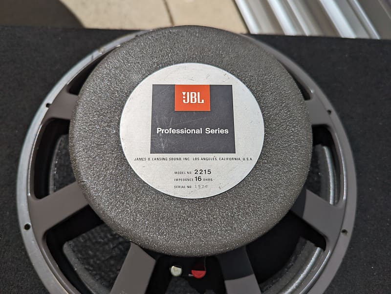 Closet Find! JBL 2215 /LE15 Alnico Magnet 16 Ohm 15