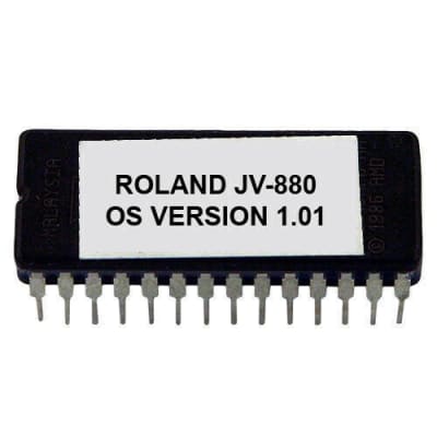 Roland JV-880 - Version 1.01 OS Firmware Eprom Update OS Upgrade for JV880